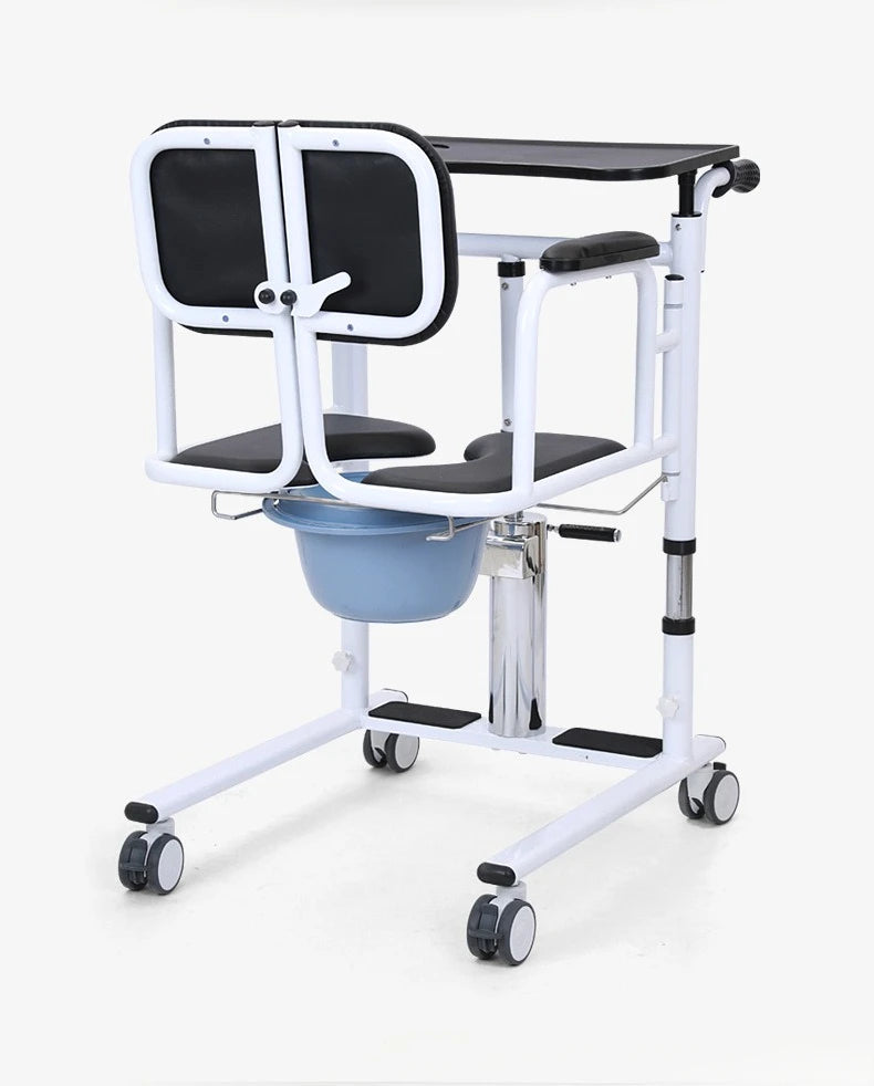 4-in-1 Manual Hydraulic Transfer Chair