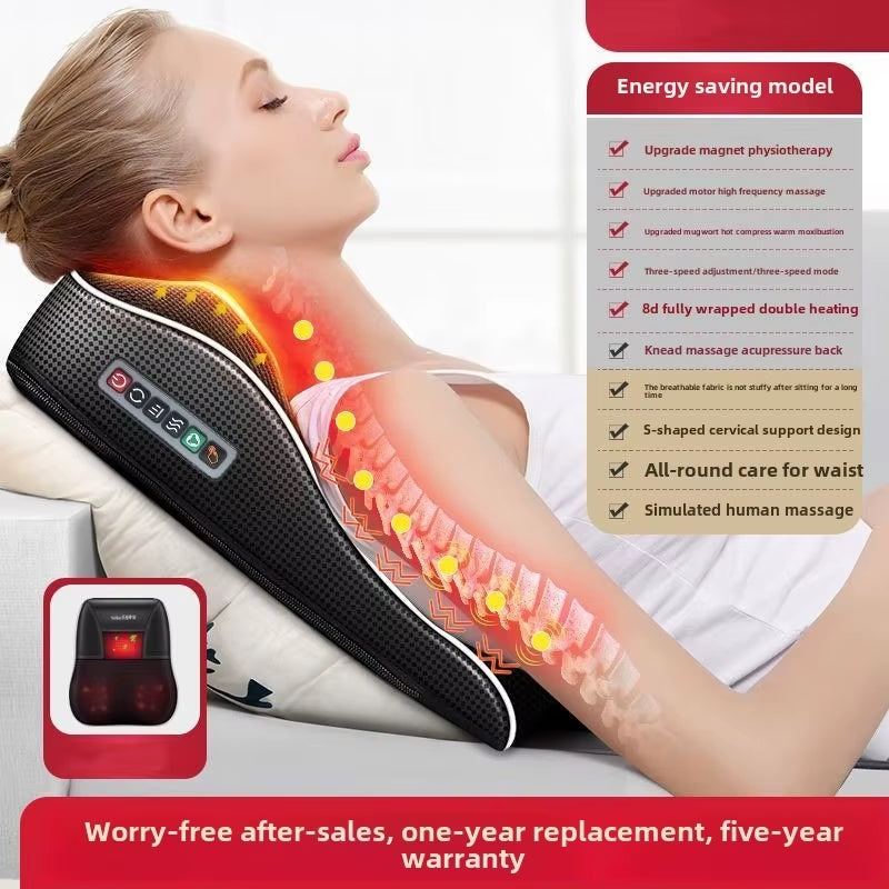 Premium Electric Shiatsu Head Neck Cervical Body Massager with Vibration - My Store
