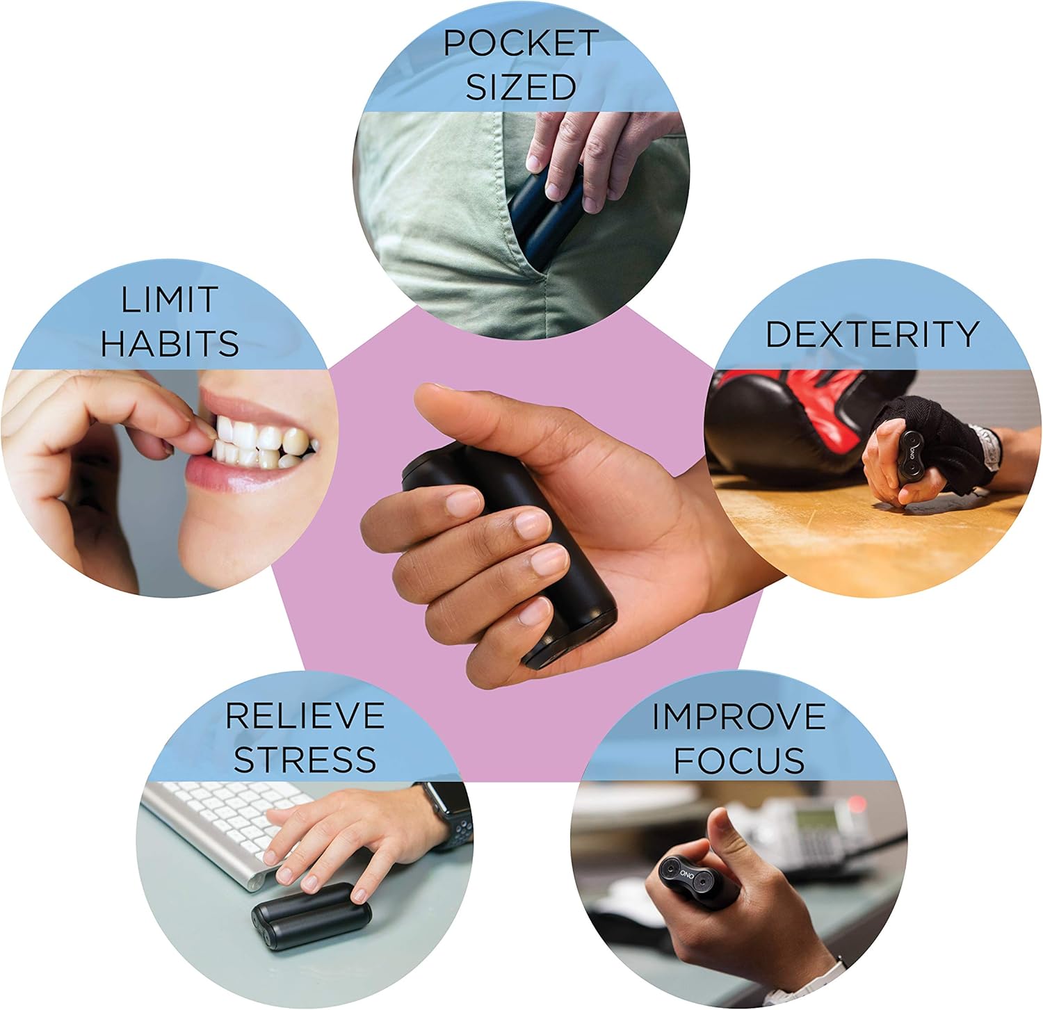 Handheld Fidget Toy for Stress, Anxiety & Tension Relief for Adults - My Store