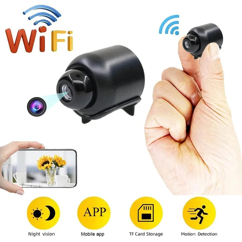 Mini Safety Camera With Night Vision, Motion & Sound Detector - My Store