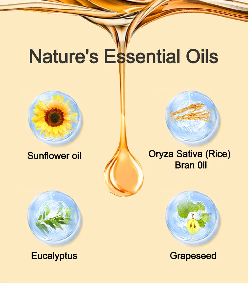 Anti Cellulite Massage Oil Infused with Collagen and Stem Cell - My Store