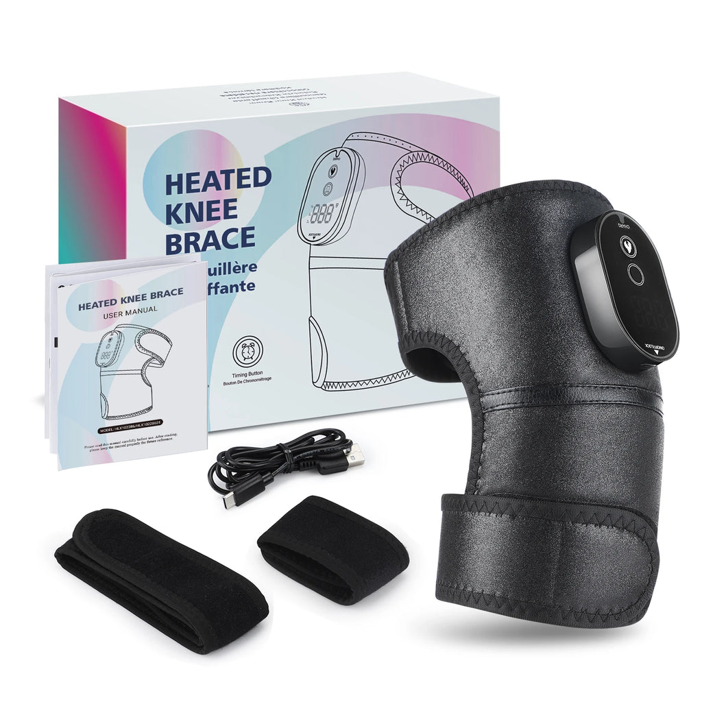 3-in-1 Electric Heated Massage Pad – For Knee, Shoulder & Elbow - My Store