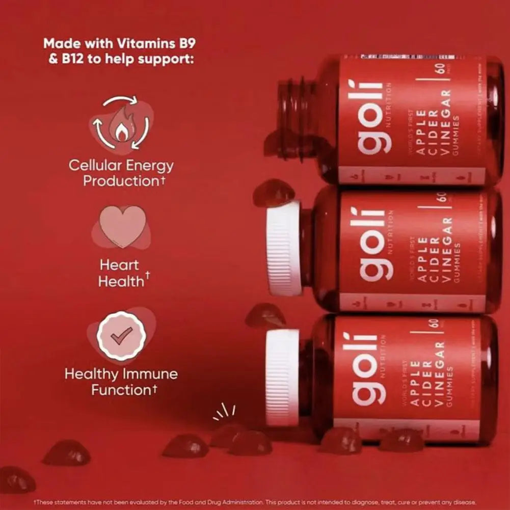 Goli Apple Cider Vinegar Gummies 1 Month Supply - My Store