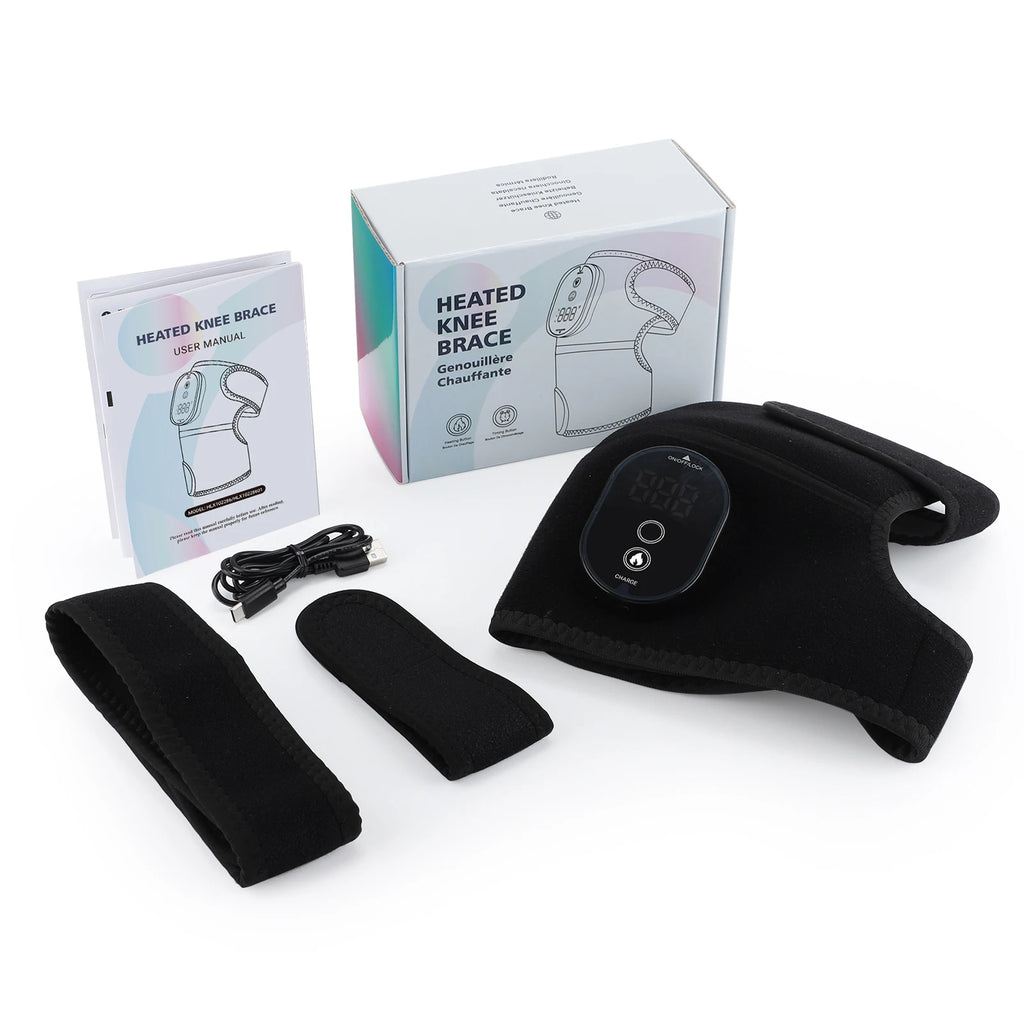 3-in-1 Electric Heated Massage Pad – For Knee, Shoulder & Elbow - My Store