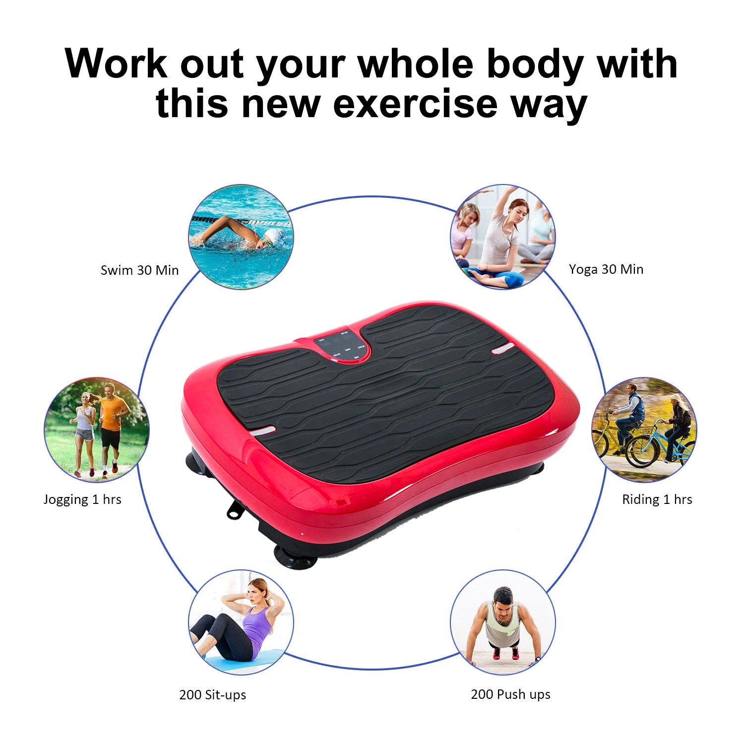 Full-Body Fitness 3DVibration Plate - My Store