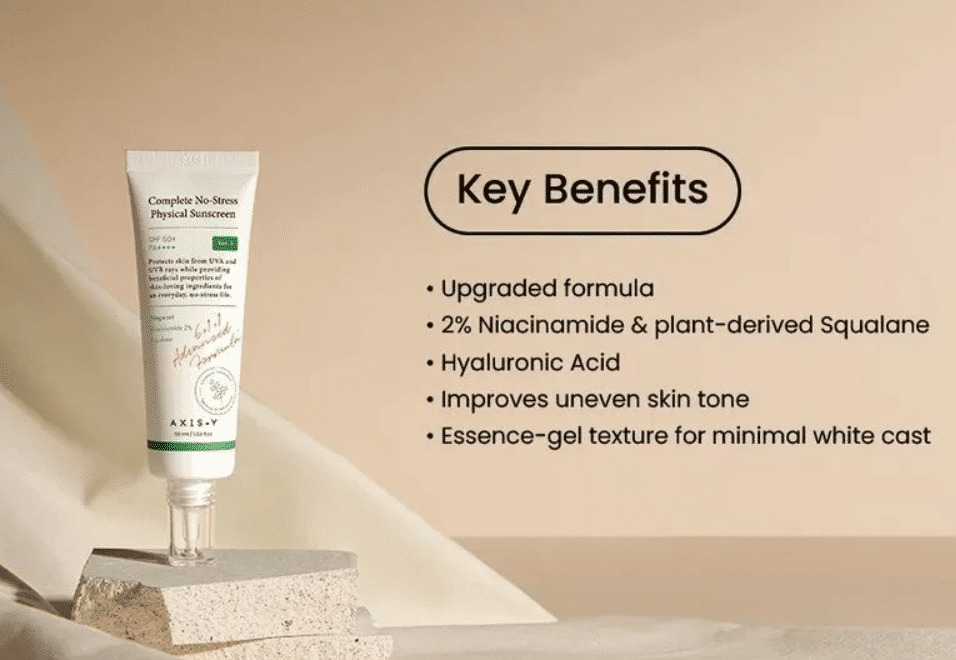 Axis-Y Complete No-Stress Physical Sunscreen