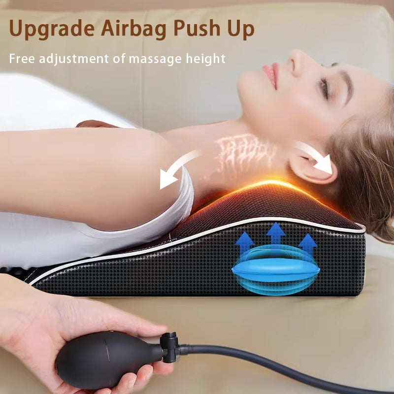 Premium Electric Shiatsu Head Neck Cervical Body Massager with Vibration - My Store