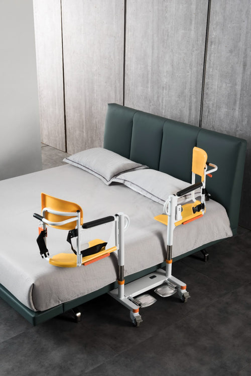 4-in-1 Manual Hydraulic Transfer Chair [Plus Free Gift]